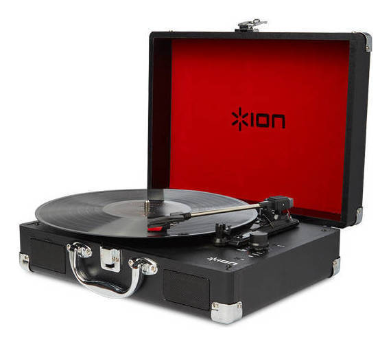 即決◆新品◆送料無料ION AUDIO VINYL MOTION ポータブル スーツケース型 レコードプレーヤー拍卖
