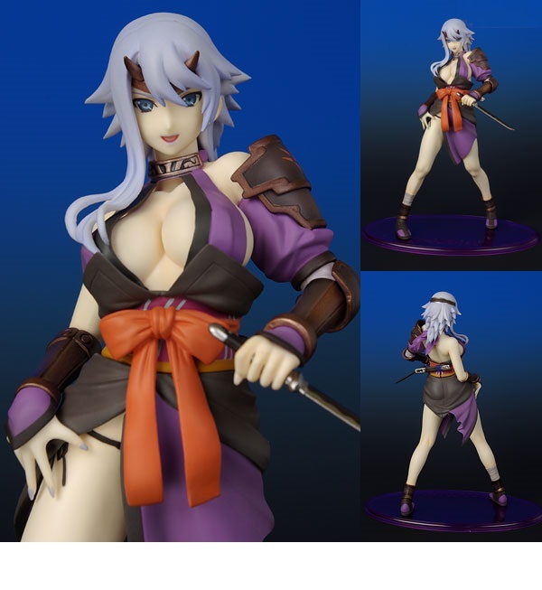 新品☆ 甲魔忍軍頭領シズカ クイーンズブレイドEX エクセレントモデル(1/8 メガハウス,カトレア,トモエ,ナナエル,メローナ,キャストオフ)拍卖