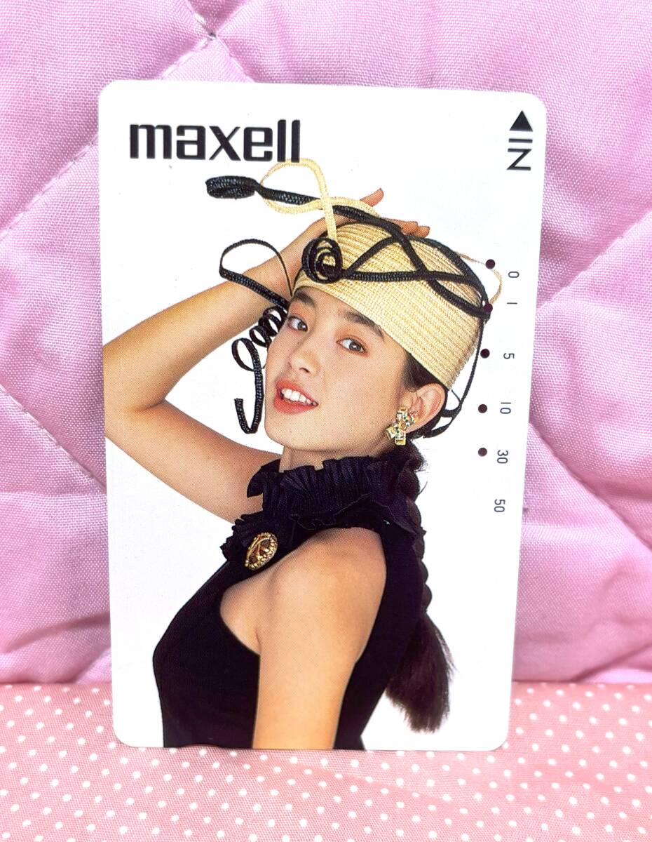 ★★宮沢りえ◆maxell◆使用済テレフォンカード★★拍卖