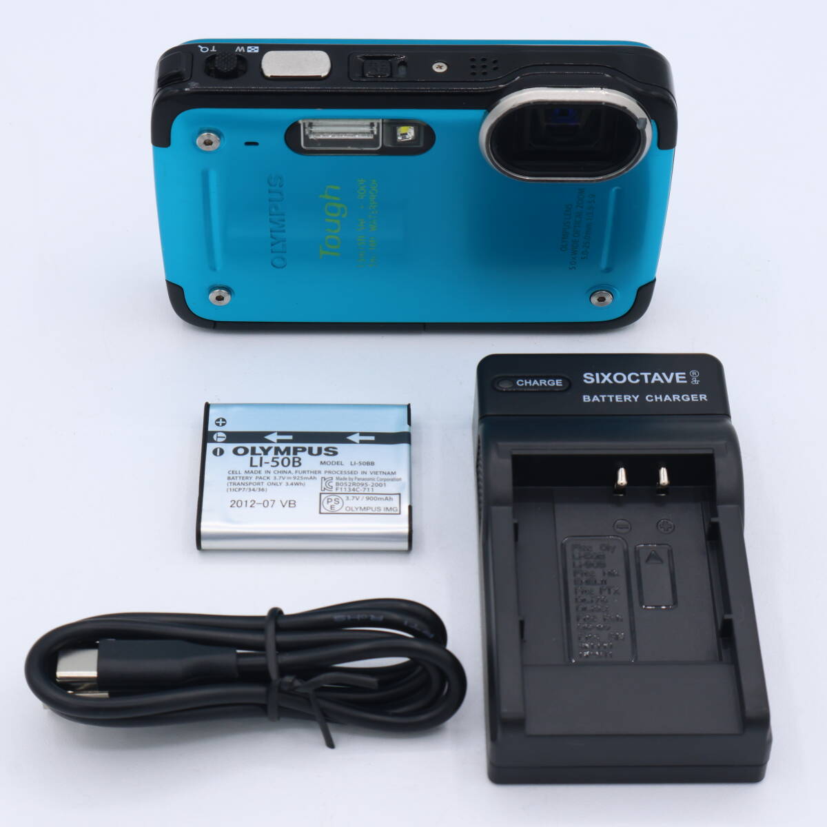 OLYMPUS オリンパス デジタルカメラ STYLUS TG-625 ブルー #250902_BEU505700拍卖