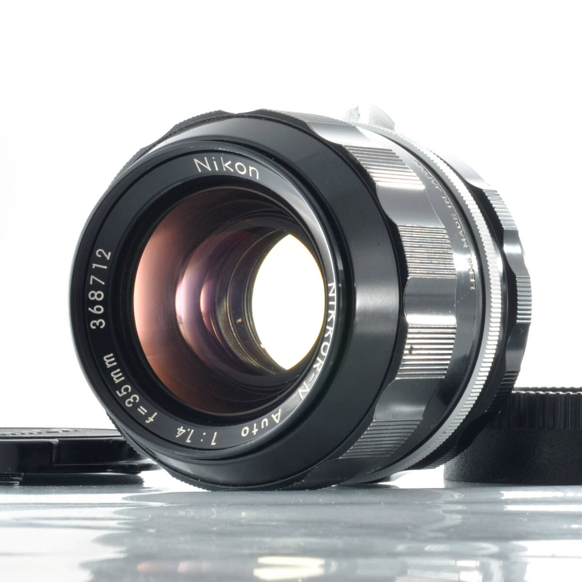 【ニコン】Nikon NIKKOR-N 35mm F1.4 マニュアル広角レンズ Fマウント #M200拍卖