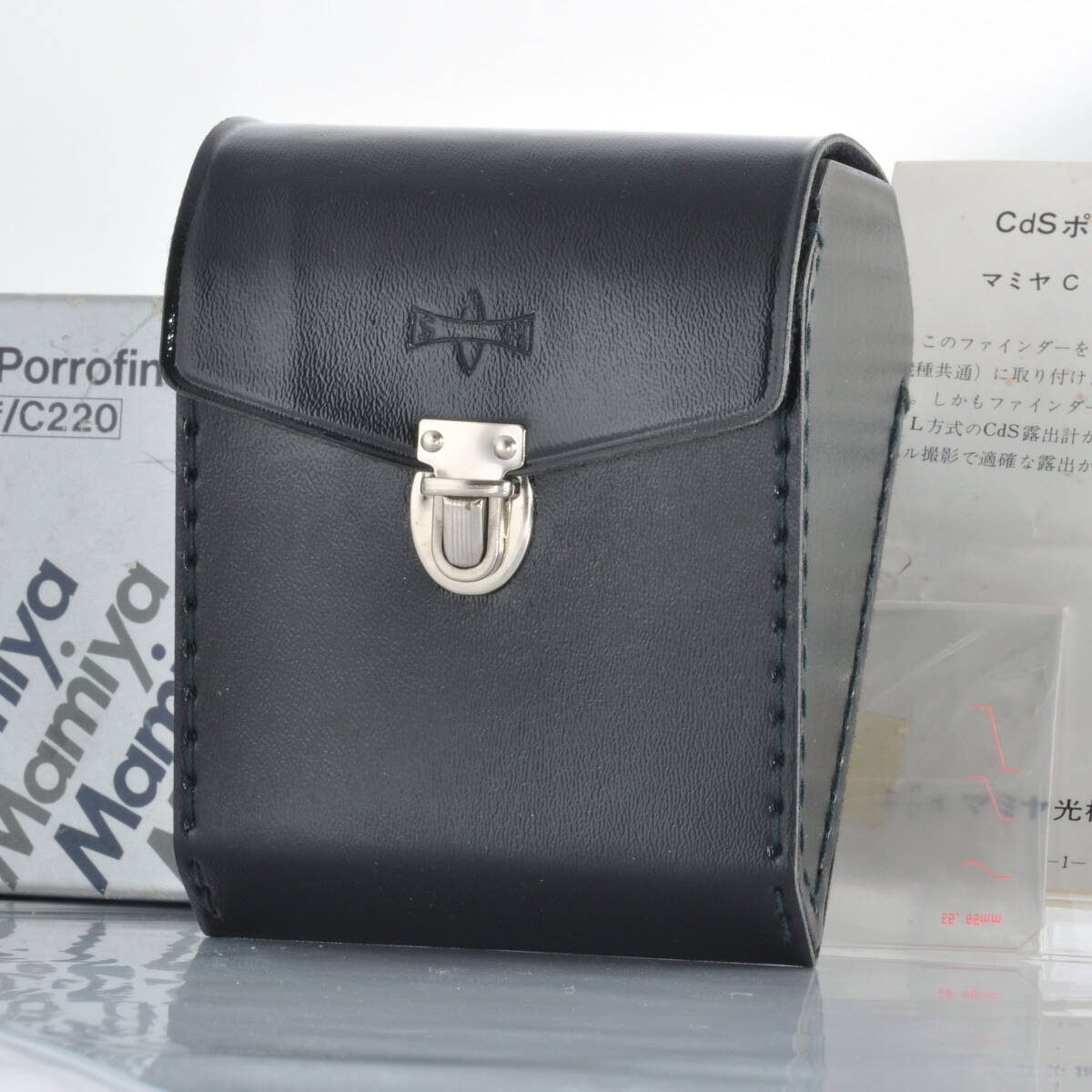 【マミヤ】Mamiya CdSポロファインダー 純正箱とケースのみ 二眼レフカメラアクセサリー#J284C拍卖
