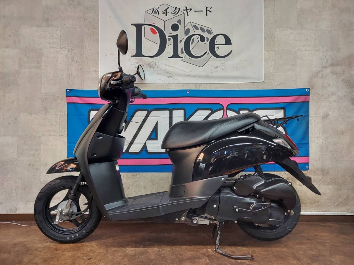 ★即乗りOK! スズキ レッツ Let's セル1発 実動車 オイル新品 4サイクル SUZUKI 原付 バイク 京都拍卖