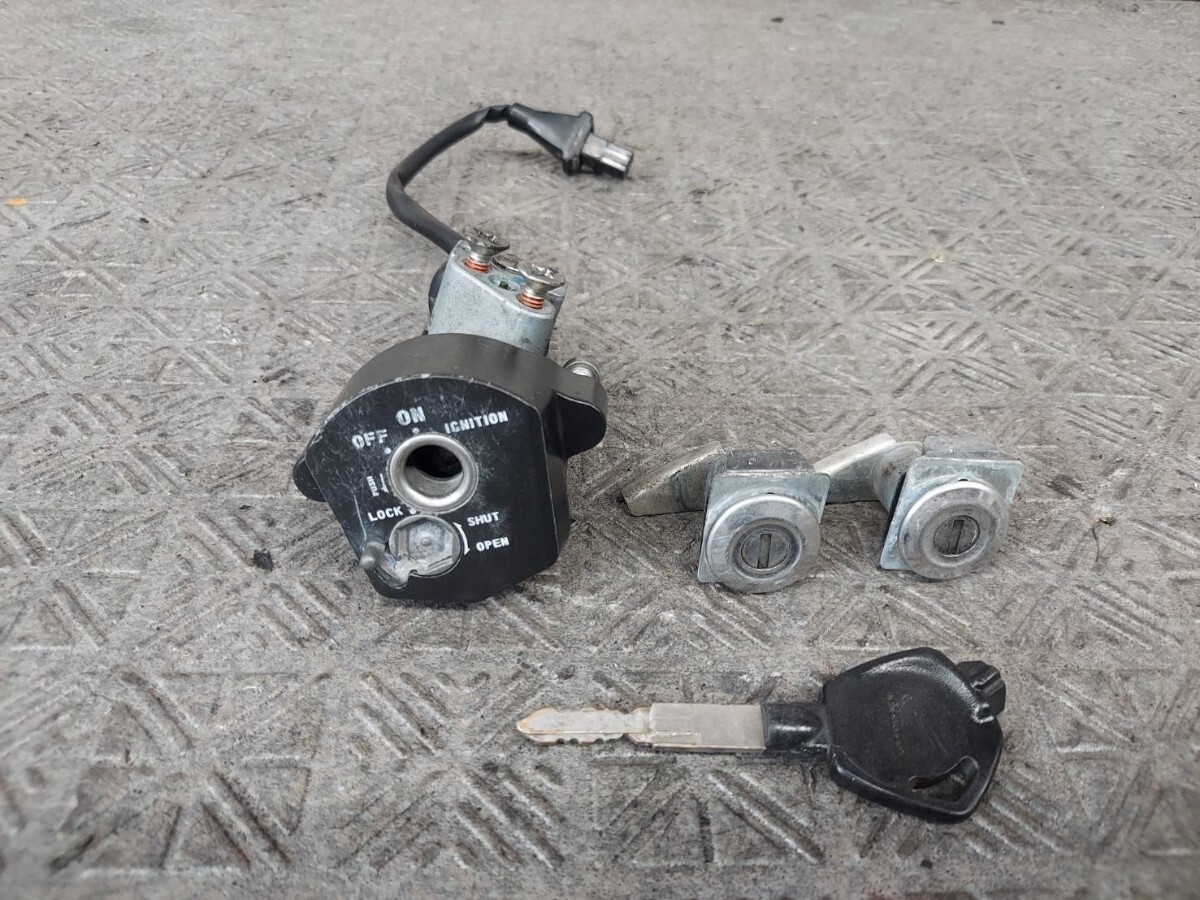 ホンダ ズーマーX JF52-1003~ メインキーセット イグニッション 鍵 HONDA 純正 パーツ 部品拍卖