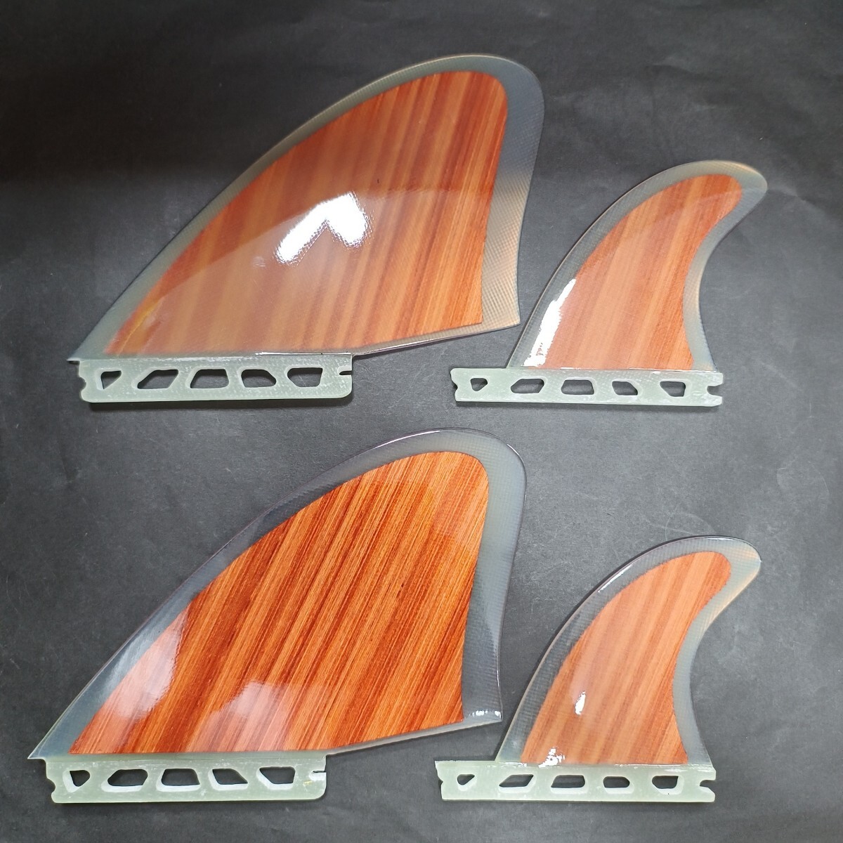 ウッドコア フューチャーフィン対応 クワッドフィン ショートボード ミッドレングス フィッシュ シモンズ ノーブランド フィン拍卖