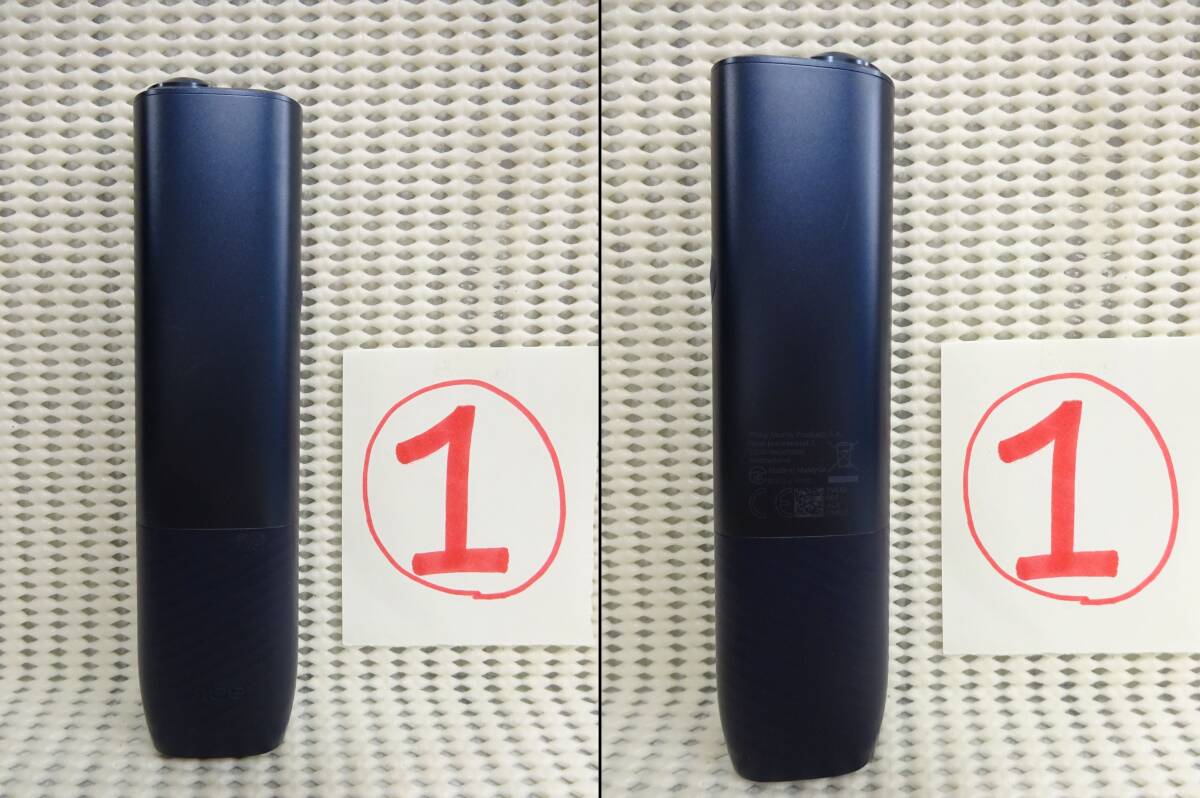 (M-51)IQOS ILUMA i ONE アイコス イルマ アイ ワン ミッドナイトブラック M0023 個数売り 加熱式 電子たばこ 通電動確認済み 中古拍卖