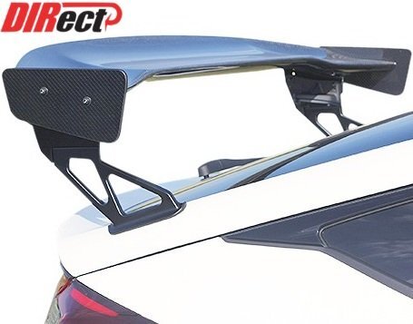 【M's】 FL5 シビック タイプR 前期 (2022-) 乱人 RANDO DIRect 3D GTウイング 1500mm CARBON 翼端板有り カーボン エアロパーツ 部品 新型拍卖