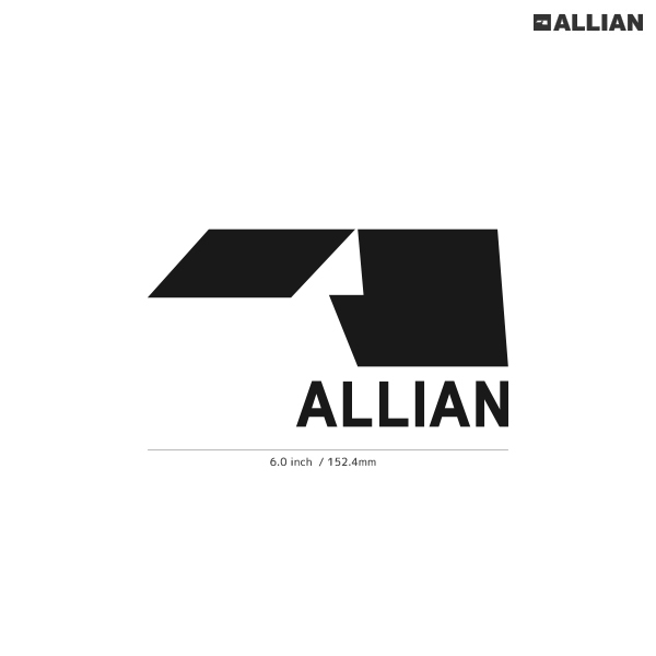 【ALLIAN】アライアン★05★ダイカットステッカー★切抜きステッカー★JPN★6.0インチ★15.2cm拍卖