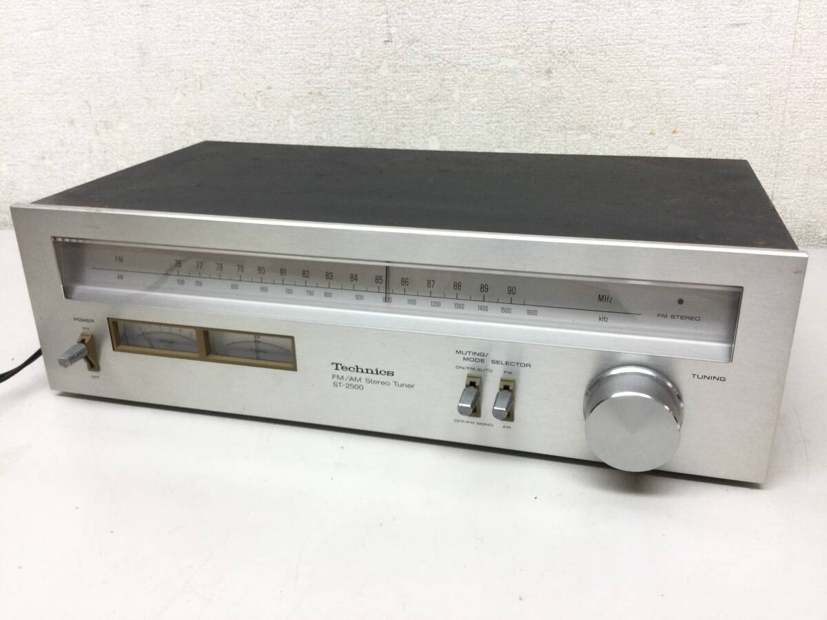 ★ Technics テクニクス FM/AM ステレオチューナー ST-2500拍卖
