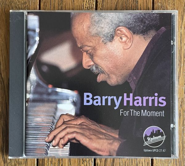 バリー・ハリス◆BARRY HARRIS - FOR THE MOMENT with RUFUS REID(b) / LEROY WILLIAMS(ds) インポート盤拍卖