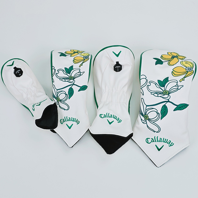 4点セット ドライバー/フェアウェイ/ユーティリティ Callaway ヘッドカバー ホワイト 未使用品 送料無料拍卖