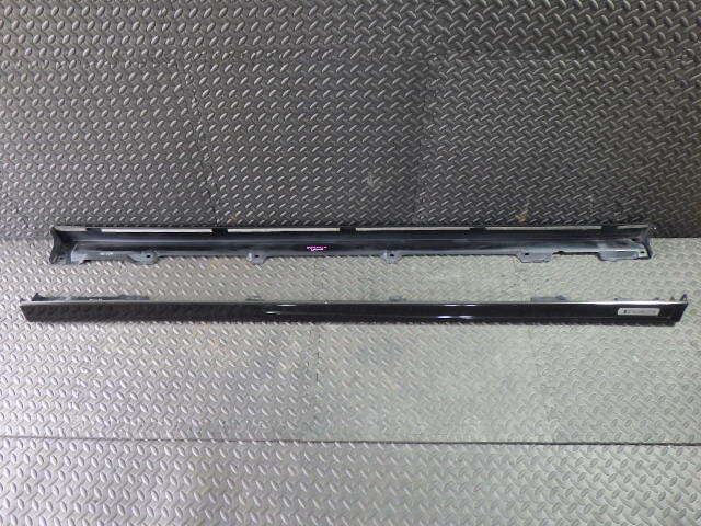 ◆ 個人宅配送不可 LA100S ムーヴカスタム 純正オプション SPORZA サイドスポイラー 左右セット 【 管理0904-1 】拍卖