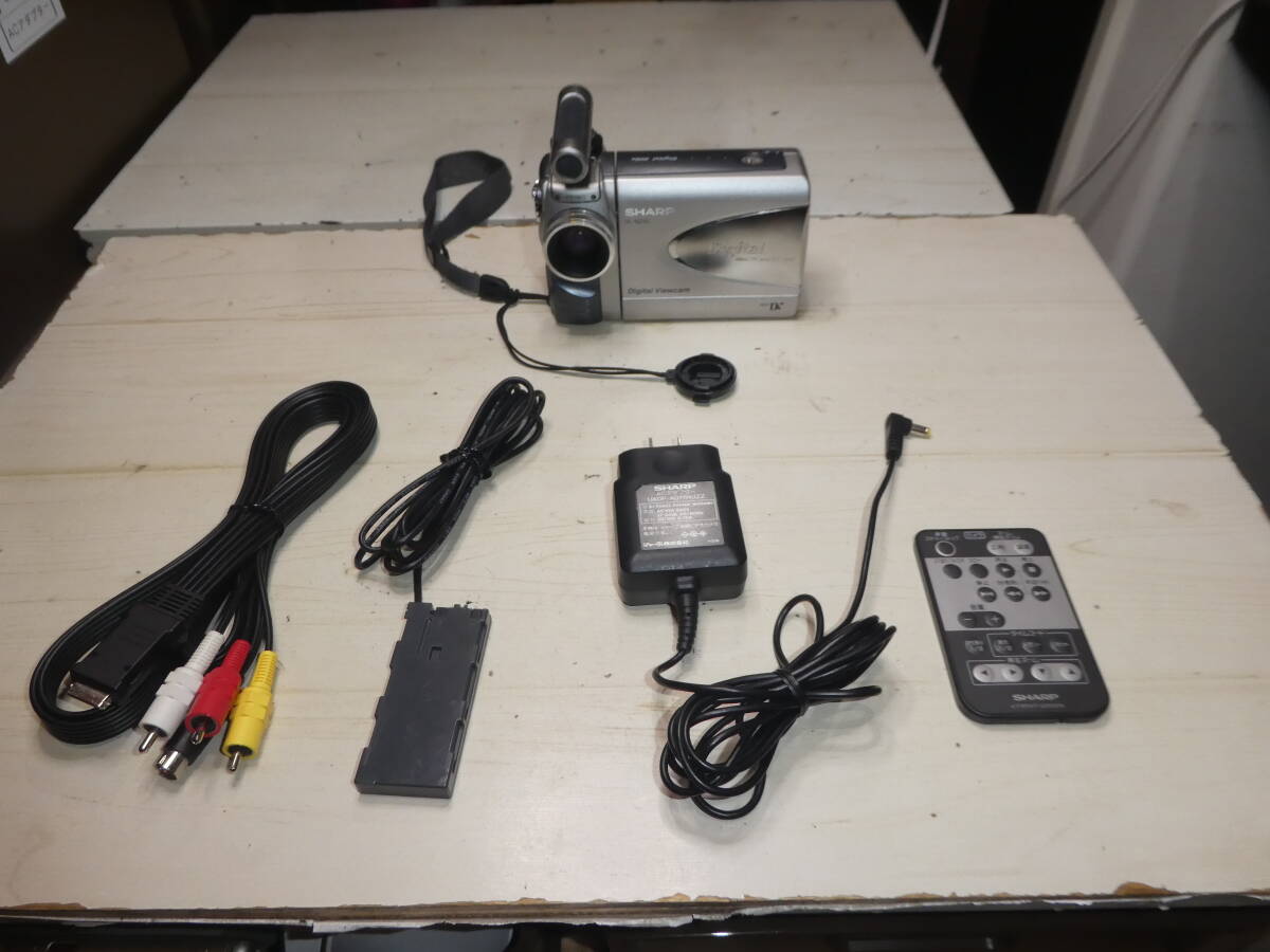 SHARP VL-NZ10 miniDV デジタルカメラ デジタルビューカム 動作良好拍卖
