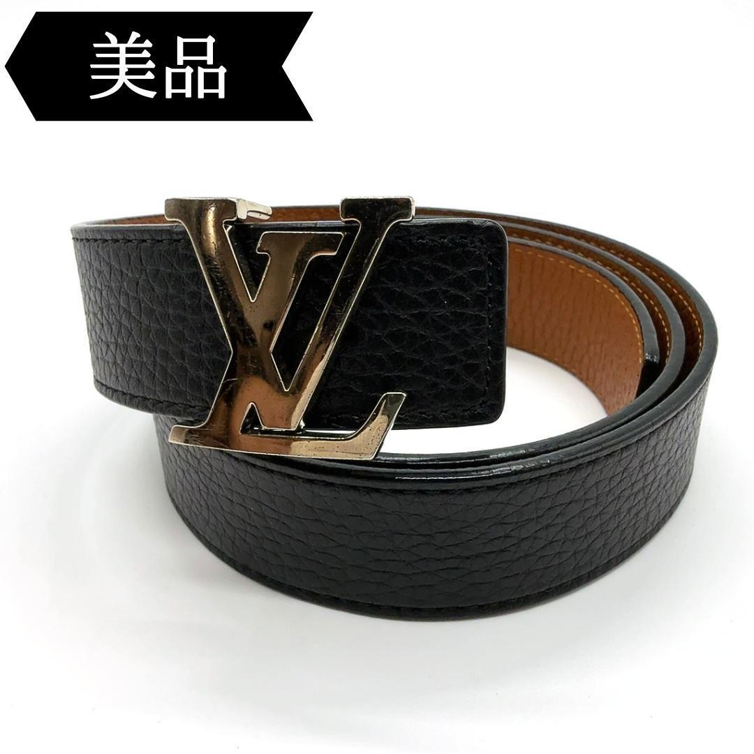 ◇ルイヴィトン◇M9521/サンチュール/イニシャル/リバーシブル/ベルト拍卖