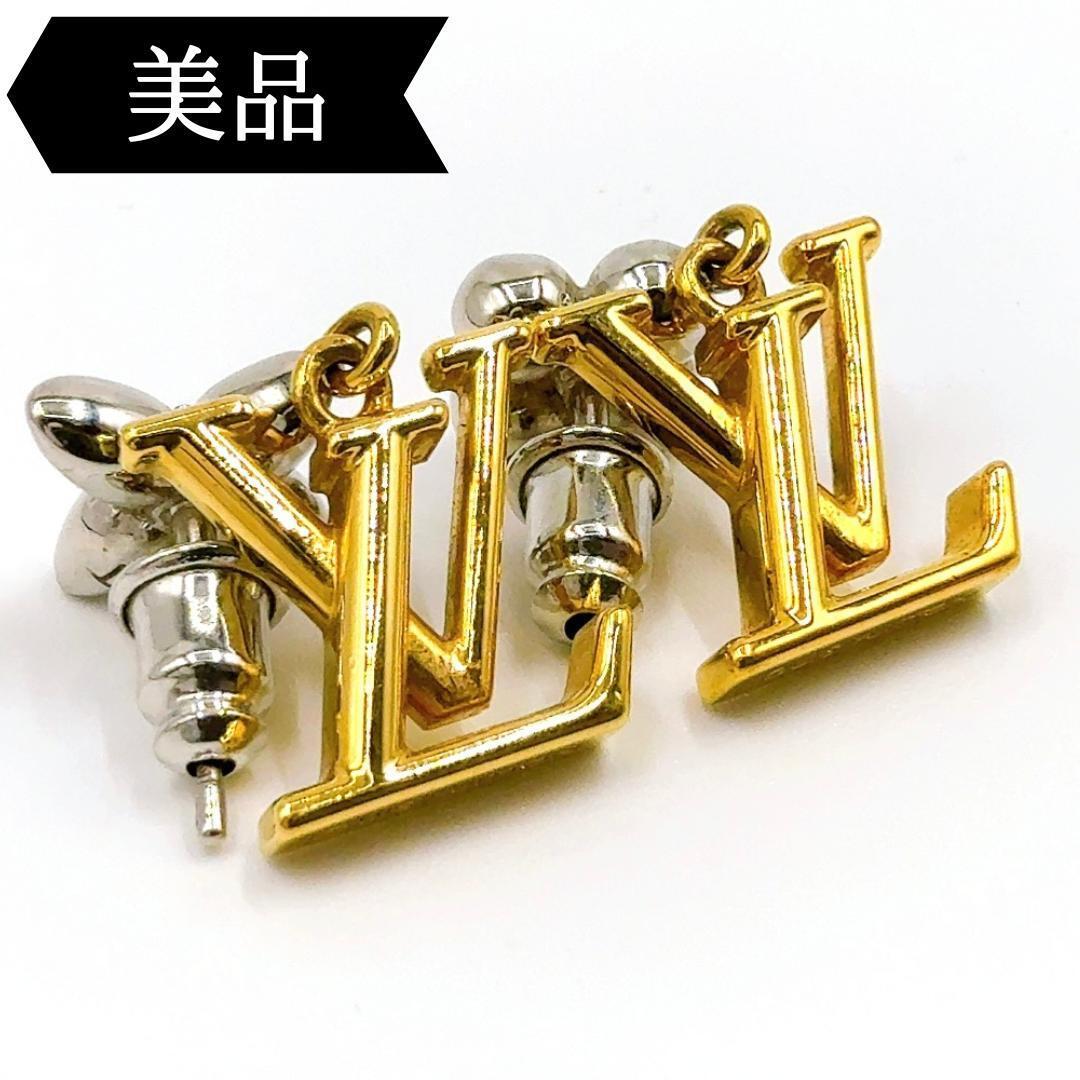 ◇ルイヴィトン◇パンダントLV/アイコニック/フラワー/ピアス/M01287拍卖