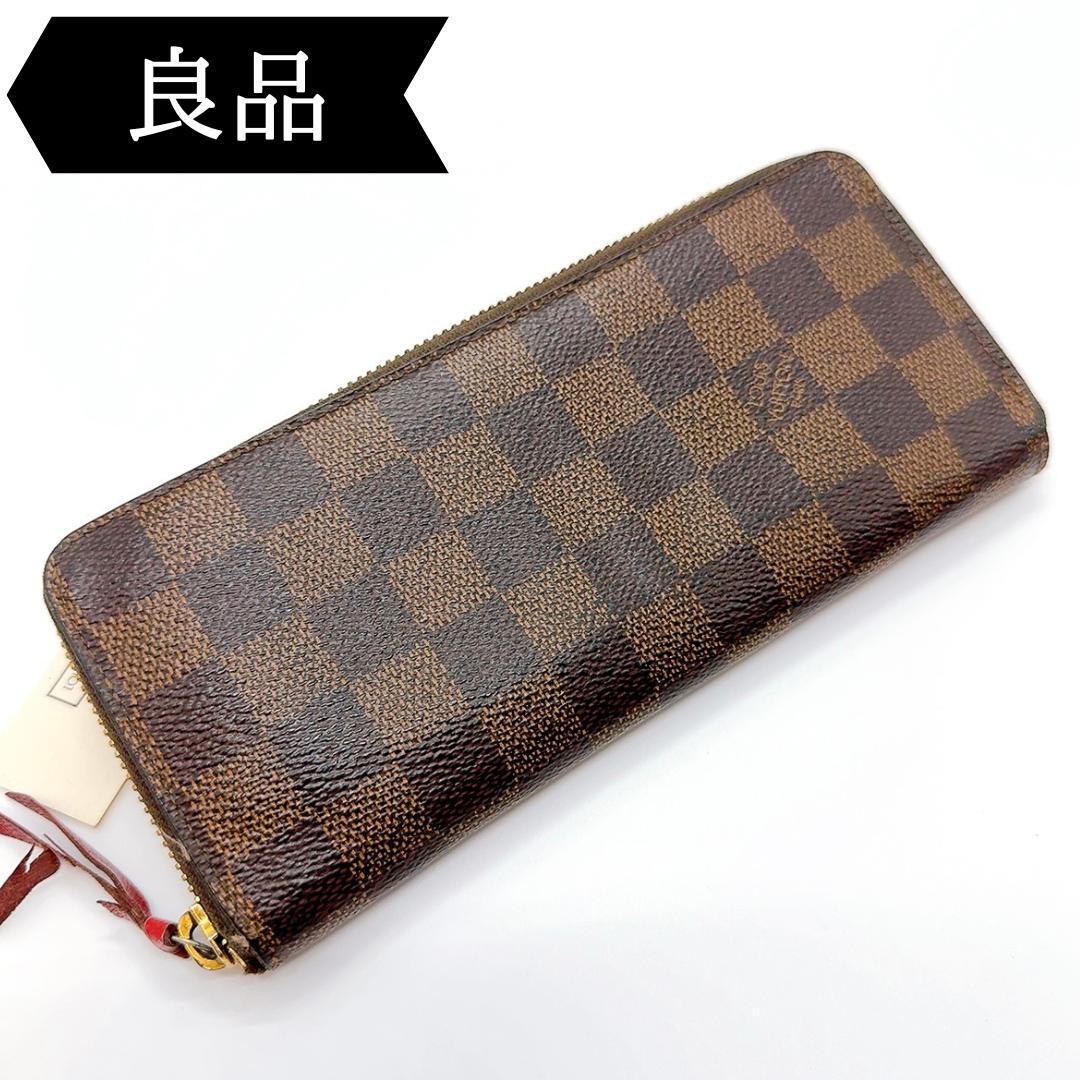 ◇ルイヴィトン◇ダミエ/ポルトフォイユ/クレマンス/ジップ/長財布/N60534拍卖