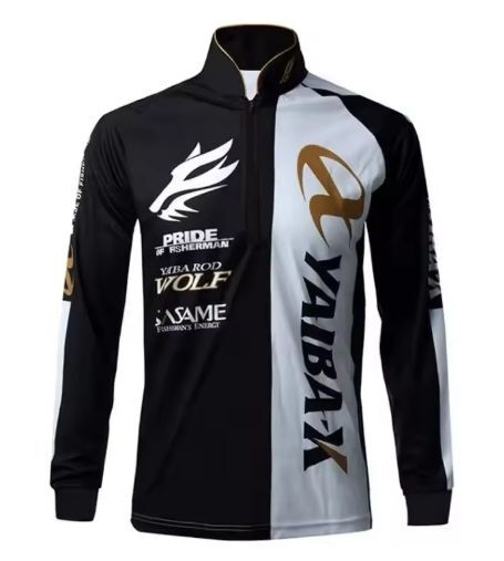 【送料無料】釣り服サイズ【XL】★即日発送★ジップシャツ ◆ Status Pro Dry Shirt ブラック 釣り UV ポロシャツ 鮎釣り 通気性拍卖