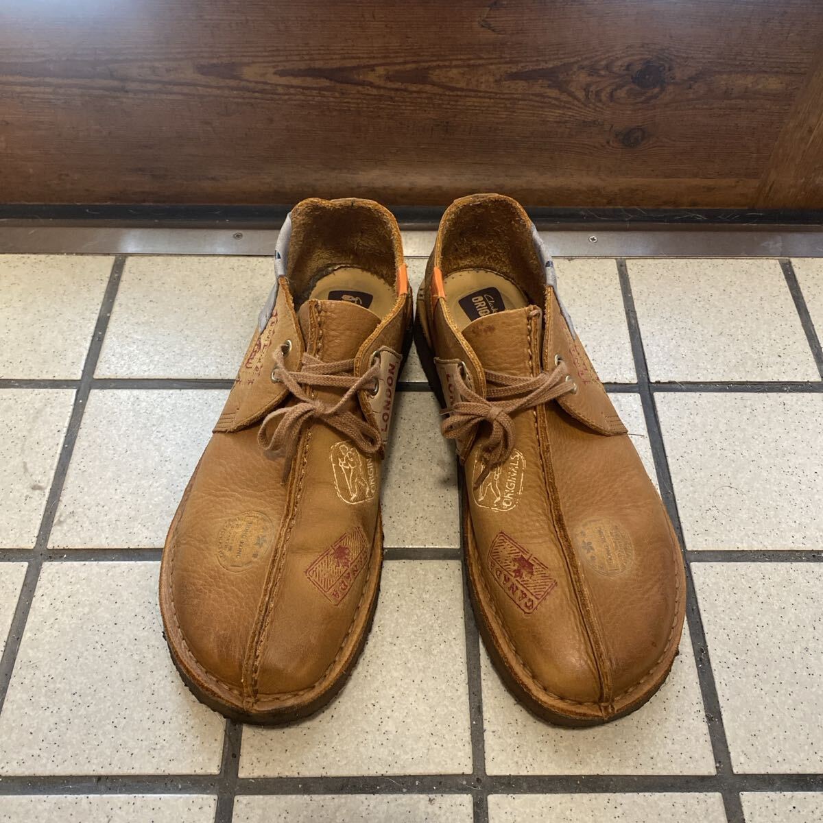 クラークス メンズ デザートトレック トレッキングブーツ サイズ26㎝ 拍卖