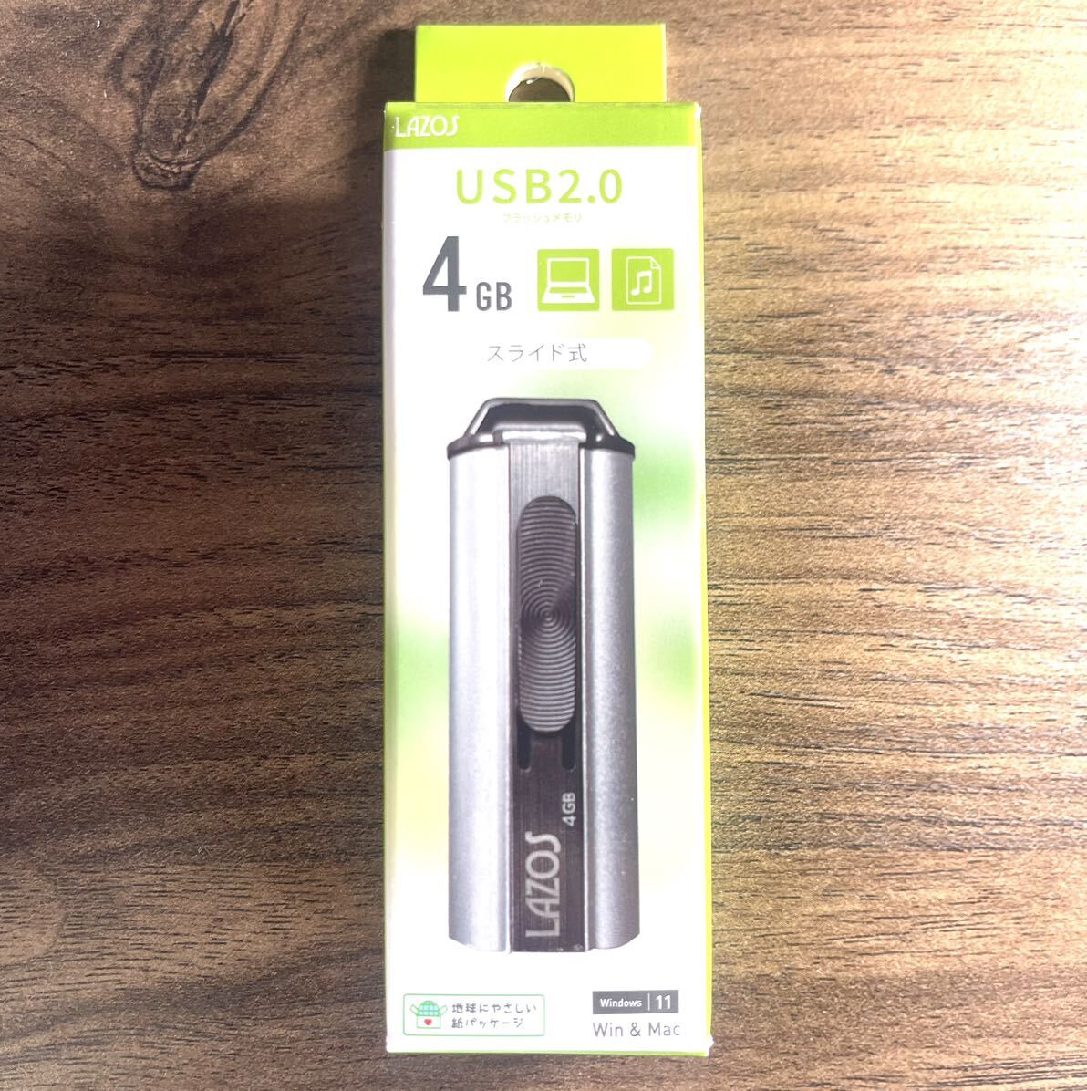 USBメモリー4GB LAZOSブランド!拍卖