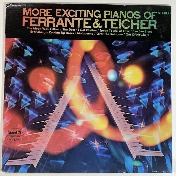 17231 【US盤★美盤】 Ferrante & Teicher/More Exciting Pianos Of Ferrante & Teicher拍卖