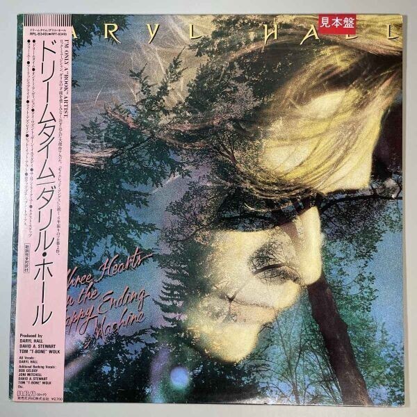 32234【プロモ盤★美盤】【日本盤】 Daryl Hall / Three Hearts In The Happy Ending Machine ※帯付き拍卖