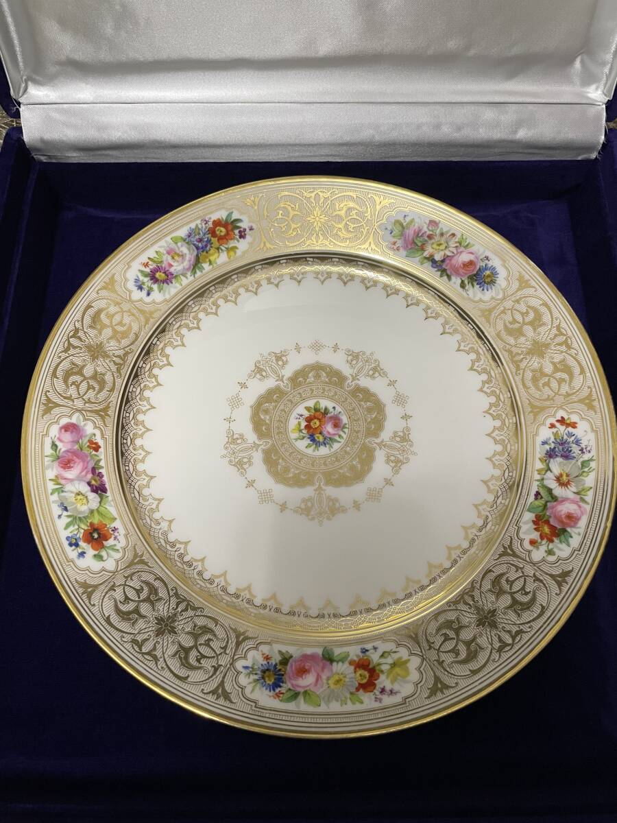 Sevres セーブル 金彩 飾り皿 プレート 1847年拍卖
