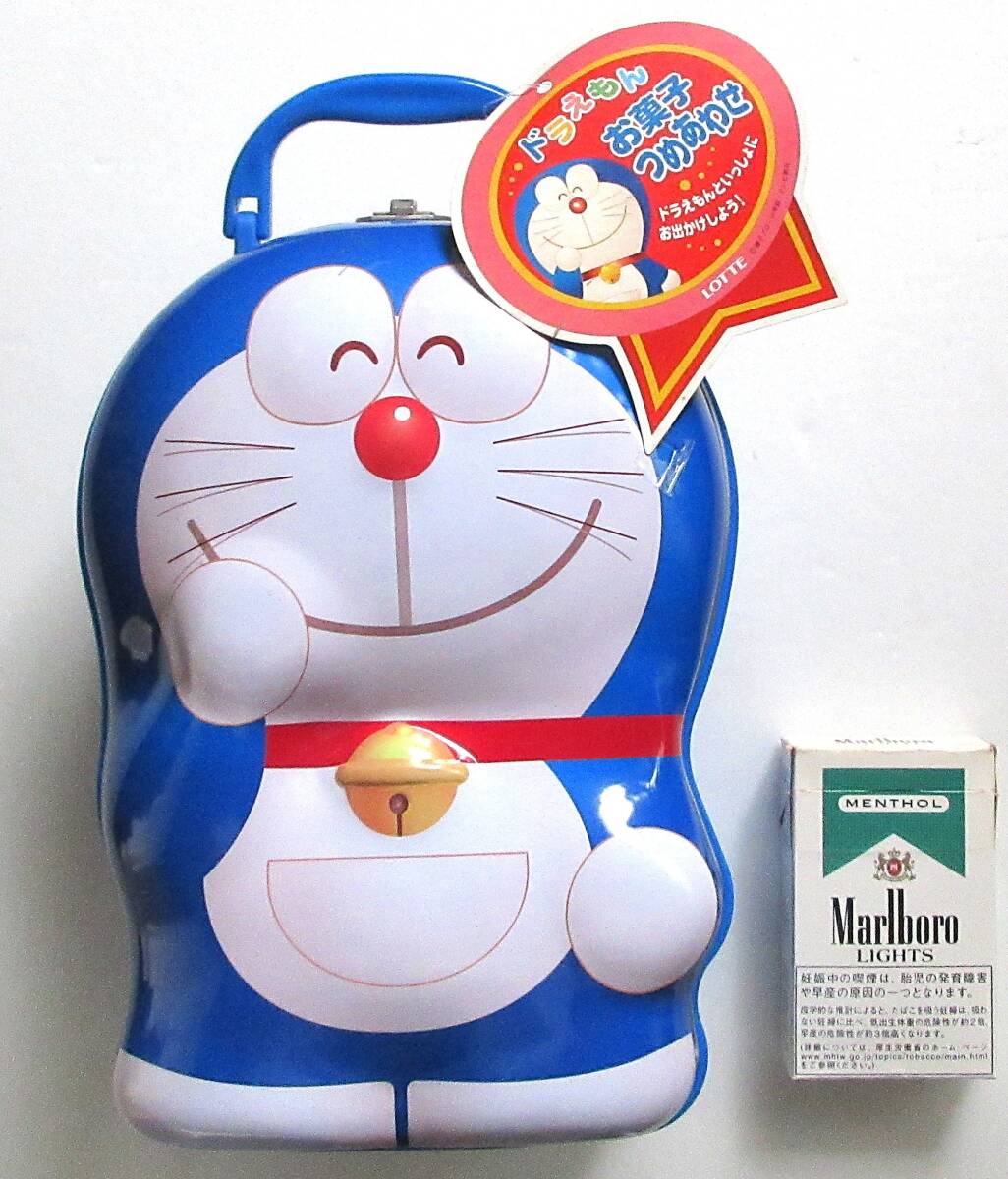 バスケット缶入 ロッテのお菓子詰合せ■ドラえもん 空き缶拍卖