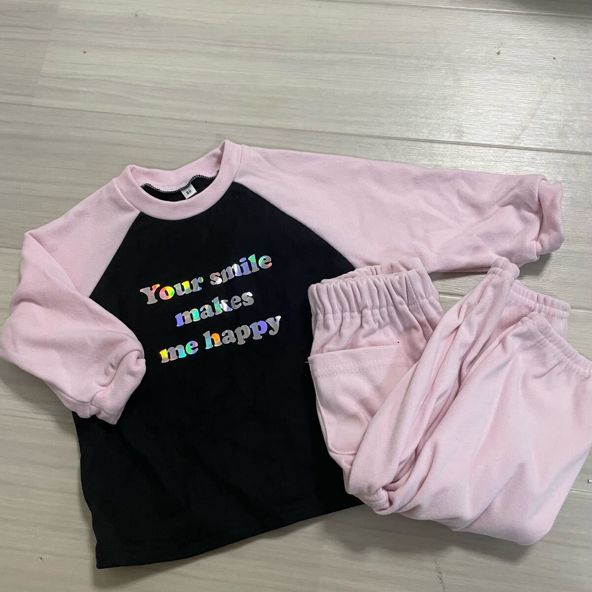 長袖パジャマ ルームウェア 90cm ②拍卖