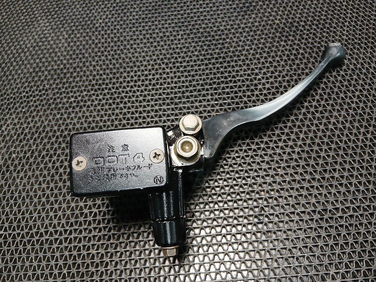 ホンダ XLR250 BAJA フロントブレーキマスター 実動品(実動 動画あり 旧車絶版 良好車両より MD22 バハ HONDA オフロード MD17拍卖