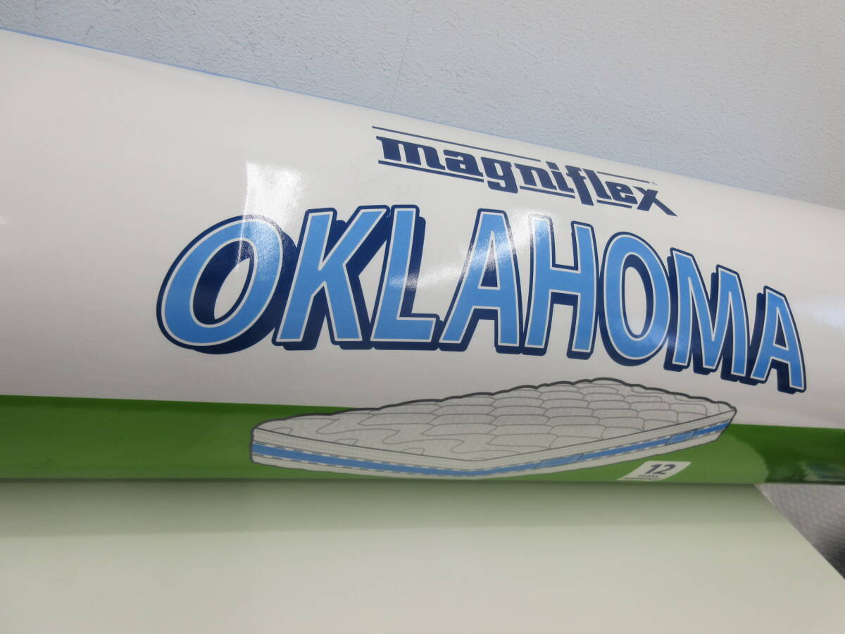 送料無料 未開封品 magniflex マニフレックス オクラホマ シングルサイズ マットレス イタリア製拍卖