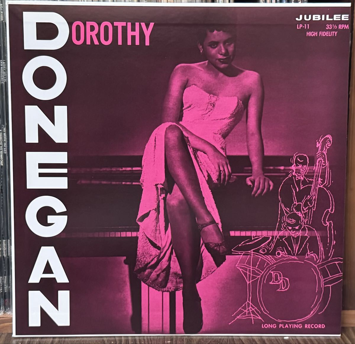 送料込みJAZZ LP ピアノ/東芝EMI 非売品レコード1997年/BRP-8052/JUBILEE LP -11/DOROTHY DONEGAN/新品同様美盤拍卖