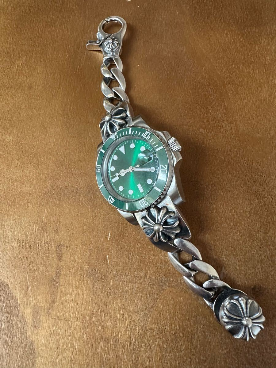 ウォッチブレス925 サブマリーナ ノーロゴ 腕時計 MOD 自動巻拍卖