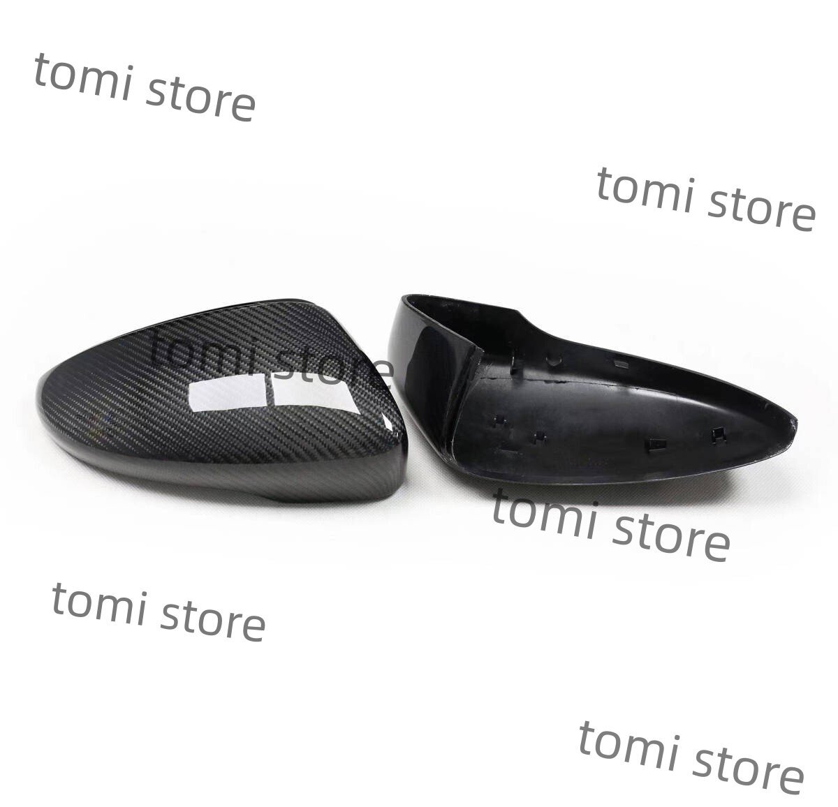 送料無料リアルカーボン製 VW 2009年式 パサートCC 交換式ミラーカバー拍卖