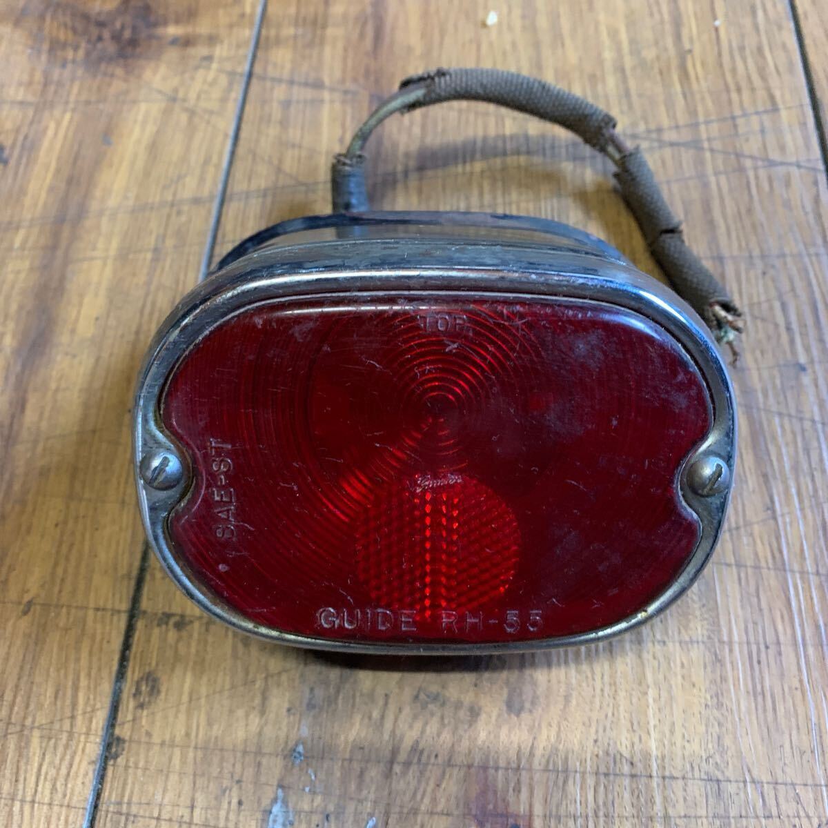 純正RH-55テールランプオリジナルペイント パンナックル ハイドラ デュオ xlch XLH ショベル ビンテージ ボバー チョッパー拍卖