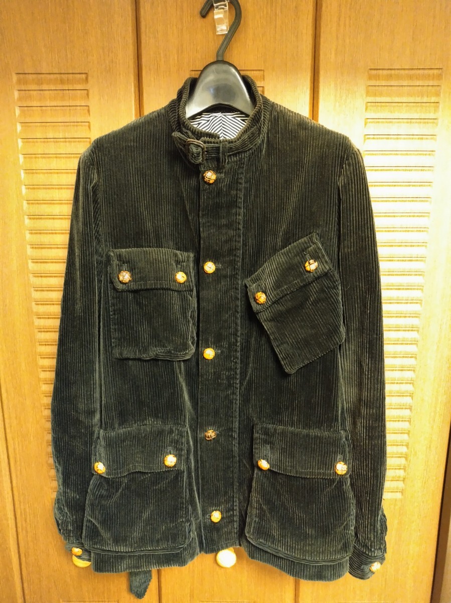 01awナンバーナインモーターサイクルジャケットnumbernineサイズ3 ブラック拍卖