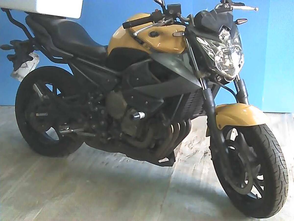 YAMAHA XJ6N 黄 車検残R9/3月 エンジン始動確認 名変で乗れます 半額配送キャンペーン 限定 現状渡し諸経費¥0- 横浜 P-Yard 045-507-6300拍卖