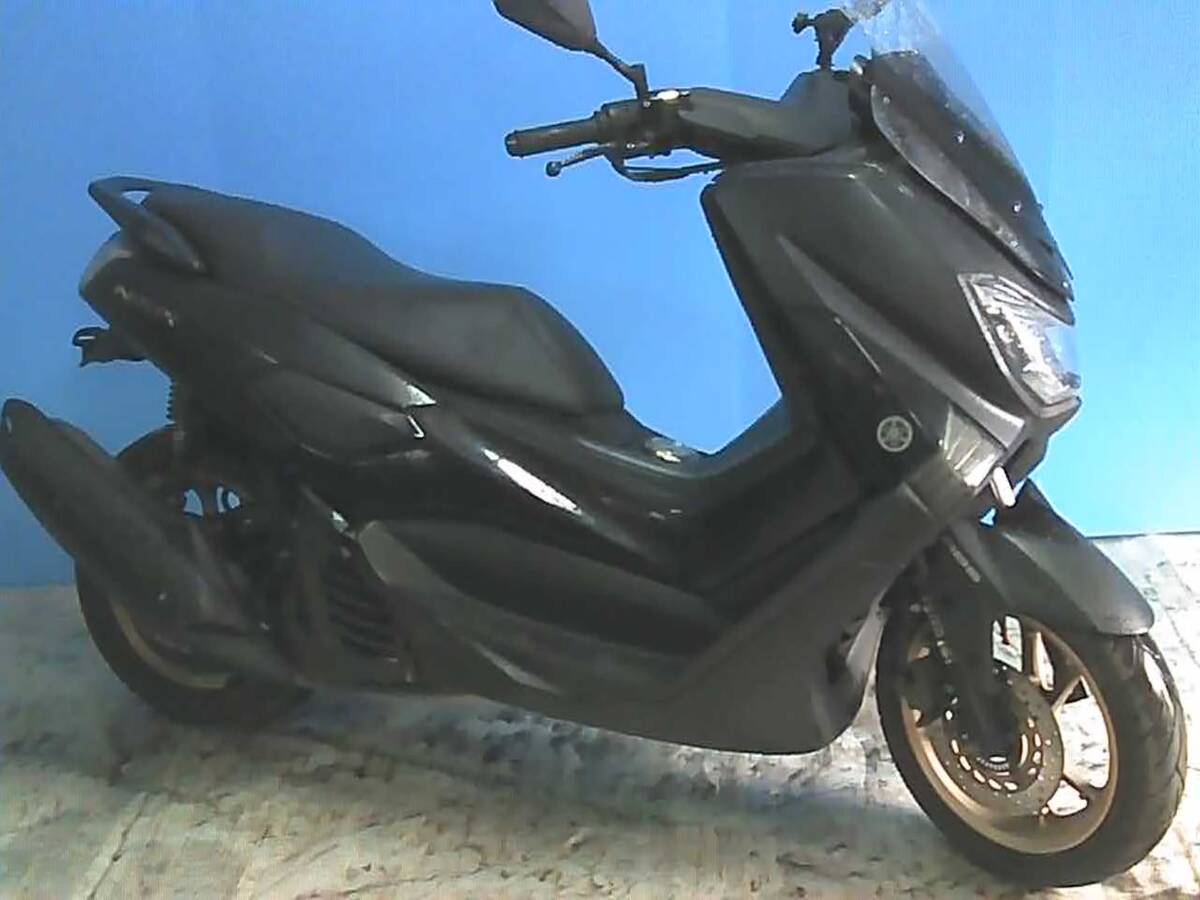YAMAHA N-MAX155A 黒 エンジン始動確認 自賠責保険で乗れます 半額配送キャンペーン 期間限定 現状渡し諸経費¥0 横浜 P-Yard 045-507-6300拍卖