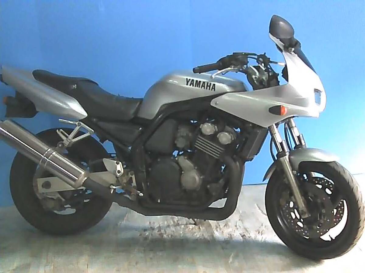 YAMAHA FZ400 銀 エンジン始動動画 車検取得で乗れます 半額配送キャンペーン 期間限定 現状渡し諸経費¥0- 横浜 P-Yard 045-507-6300拍卖