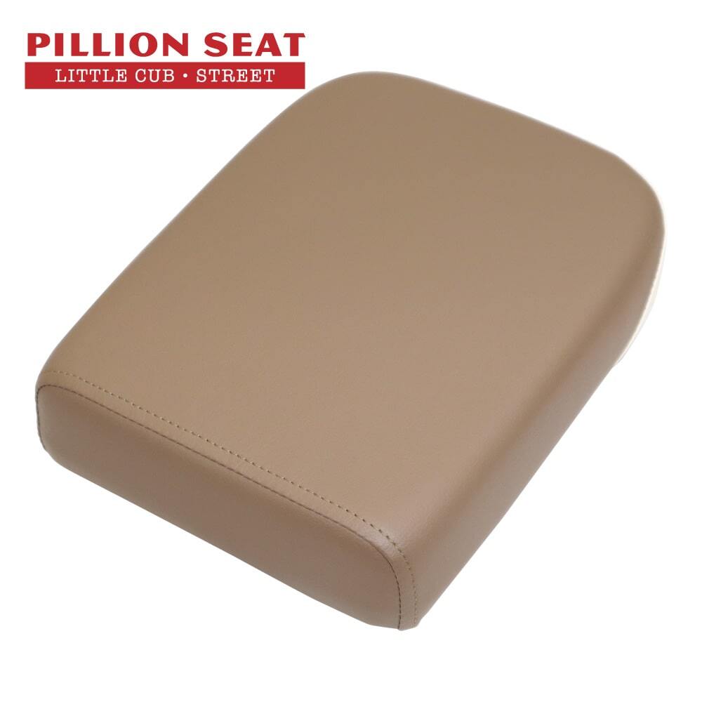 ピリオンシート P73 ホンダ リトルカブ ストリート 純正キャリア専用 ロージーブラウン オフホワイト拍卖
