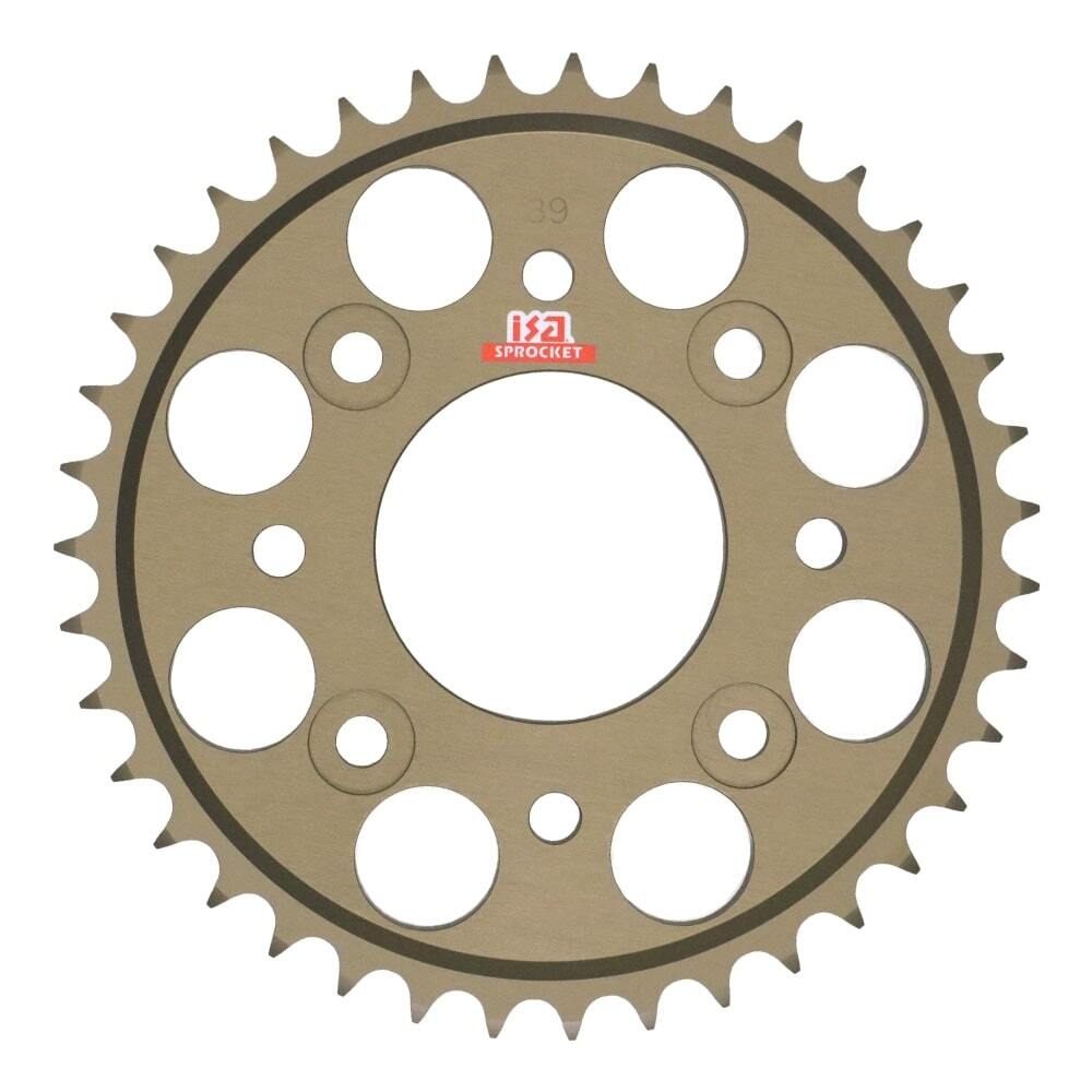 ISA アルミリアスプロケット 428サイズ 39T スーパーカブ JA44/59/45/60 ハンターカブ JA55/JA65 用拍卖