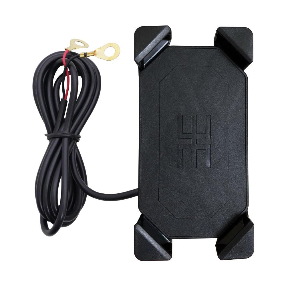 バイク スマホ ホルダー 充電 スタンド USB電源 2.1A ミラー ハンドルに取り付け 脱落防止ロック5インチ?7インチ iPhone 充電器拍卖