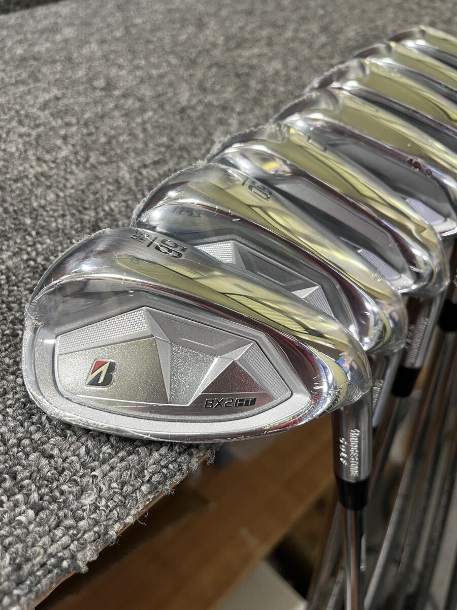 ★新品未使用品 ブリヂストン最新モデル ツアーB BX2HTアイアン 7本セット(6〜P 50° 56°)NSプロ850GH neo【S】拍卖