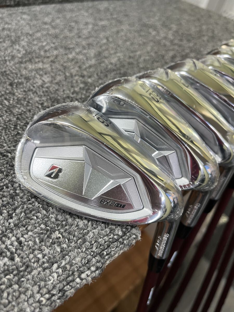 ★新品未使用品 ブリヂストン最新モデル ツアーB BX2HTアイアン 7本セット(6〜P 50° 56°)純正スピーダーBS50i【S】拍卖