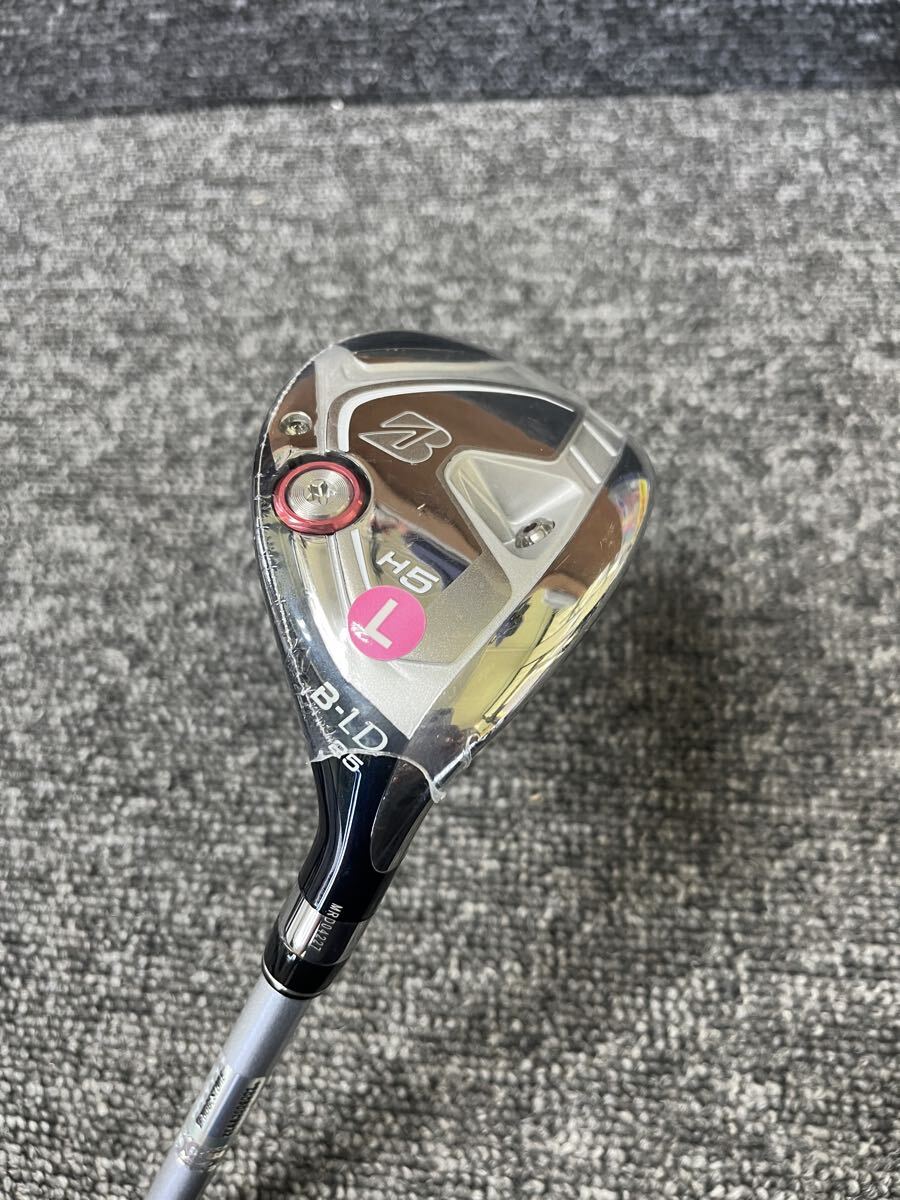 ★新品未使用品 レディース ブリヂストン ツアーB JGR H5ユーティリティー 25° 純正シャフト エアスピーダー【L】拍卖