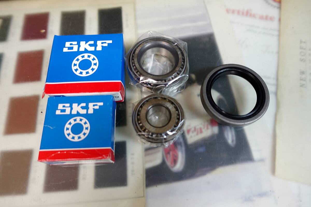 売切15 最終 ポルシェ フロント ハブ ベアリング シール セット  SKF + Elring ナロー 911 912 914 944 928 968 拍卖
