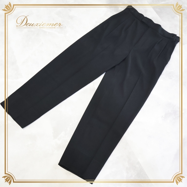 社交ダンス 衣装 ズボン スラックス パンツ メンズ 男性用 ブラック系 黒 レッスン着 無地 シンプル スーツ ダンス イベント 発表会 舞台拍卖