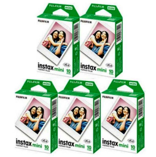 ☆★【即納可】★ ★ instax mini チェキ用フィルム10枚x5箱拍卖