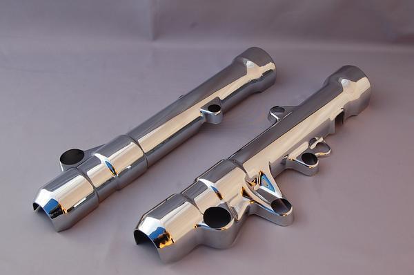 ホンダ フォルツァ MF08 メッキフロントフォークカバー Aタイプ 新品 バイクパーツセンター拍卖