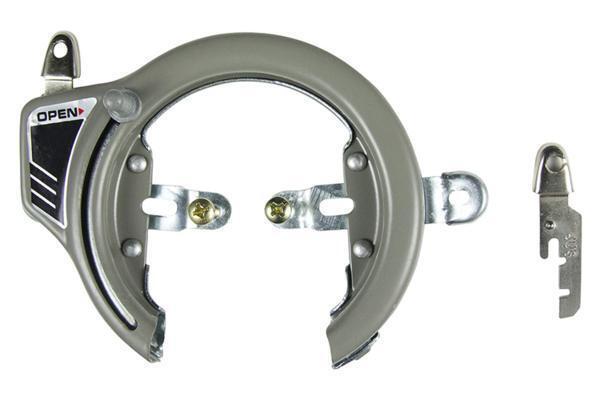 自転車用リングロック スタンダードリング錠 グレー 自転車 鍵 錠 設置 後付け バイクパーツセンター拍卖