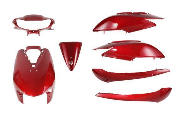 ホンダ ディオ AF62 AF68 外装セット 7点 赤 新品 Dio カウルセット バイクパーツセンター拍卖